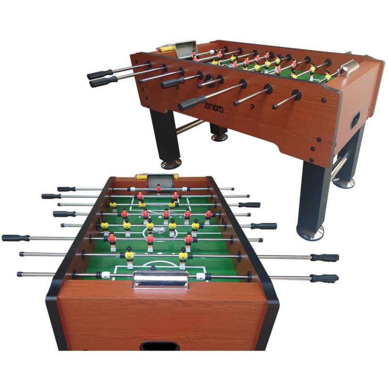 WOODEN FOOTBALL TABLE 140x75x89CM ENERO