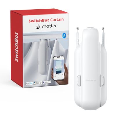 4. Switchbot Smarter Gardinen Rod 3 curtain rod motor, white (W2400000-RW-DACH)