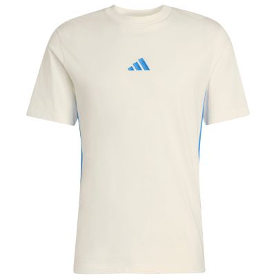 2. Men's adidas Essentials 3 Stripes T-shirt cream KC0888