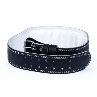 6. Leather bodybuilding belt DBX-WB-3-M