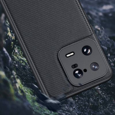 6. Dux Ducis Fino case for Xiaomi 13 Pro cover with silicone frame blue