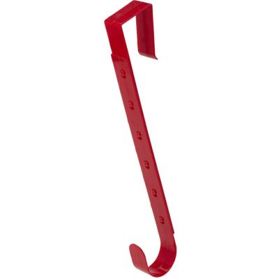 12. RED WREATH HOOK HANGER