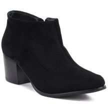 Women’s short heeled ankle boots, black, M.Daszyński MR2624-2