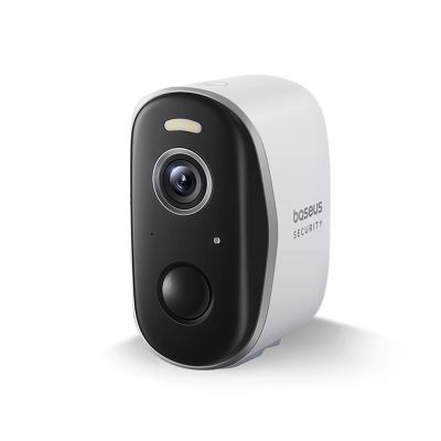 2. Baseus Security N1 Plus 2K Outdoor Camera – White