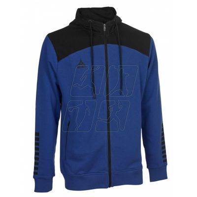 Select Oxford Zip Hoodie M T26-01841 blue/black