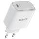 3. SAVIO LA-14 20W POWER DELIVERY 3.0 WALL CHARGER, WHITE