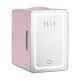 3. Mini fridge with LED makeup mirror ELLE Home ESDAF01PUEU 6L purple