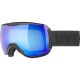 2. Uvex Downhill 2100 CV Winter Sports Goggles Black Unisex Multicolor Spherical Lens