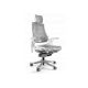 Wau TPE-8 office chair, elastomer, gray/white