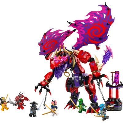 3. LEGO NINJAGO 71832 Chaos Dragon Fangthunder