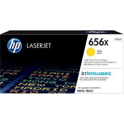 11. HP 656X High-Capacity Yellow Original LaserJet Toner Cartridge