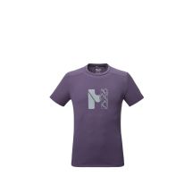 MILLET Kamet Map Ts Ss M purple men's t-shirt
