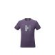 MILLET Kamet Map Ts Ss M purple men's t-shirt