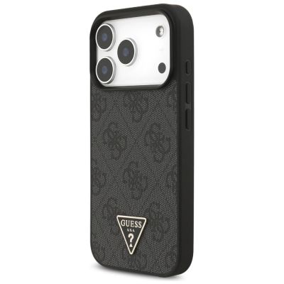 3. Guess 4G Strap Triangle Logo MagSafe case for iPhone 17 Pro - black
