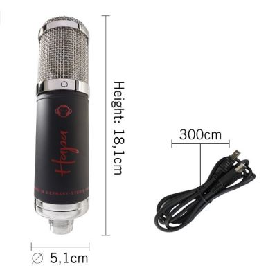 7. Monkey Banana Hapa Black Table Microphone