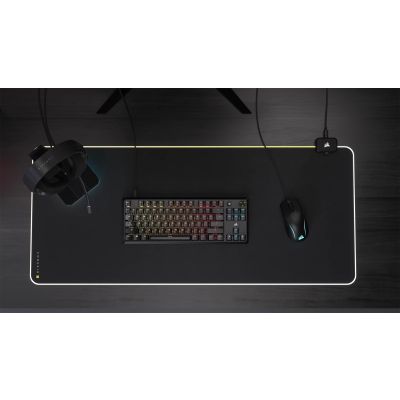 3. CORSAIR Tas K70 Core TKL USB RGB LED Black Keyboard