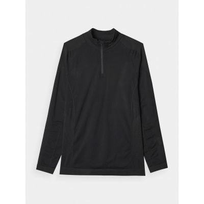 Men's seamless thermal underwear with merino wool (top) 4F 4FWAW24USEAM197-20S