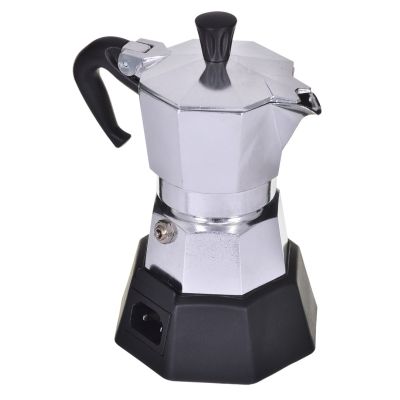 3. Electric coffee maker BIALETTI MOKA ELETTRIKA 2778/MR (silver)