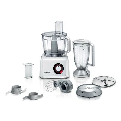 2. Bosch MC812W501 Food Processor (1000W; white)