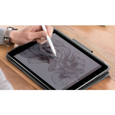 7. Logitech Slim Folio QWERTZ German Bluetooth Graphite