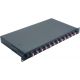 19" 12 x LC Duplex OM4 Fiber Optic Splice Box Ready to Splice