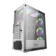3. darkFlash DK151 Midi Tower Computer Security & Holders White