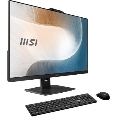 8. MSI AIO Modern AM272P 1M-1293XEU Core5-120U 27" IPS LED FHD Non-Touch Anti-Glare 16GB SSD512GB M.2 AX211 WiFi 6E noOS Black