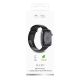 2. Puro Icon Silicone Strap for Apple Watch 42 / 44 / 45 / 49 mm - Black (2 pcs.)