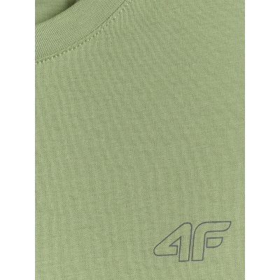 6. Boy's regular plain T-shirt 4F 4FJRSS26TTSHM3598-47S