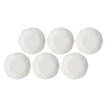 LA PORCELLANA BIANCA LUNIA Set of 6 deep plates 21 cm