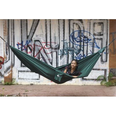 2. Ticket To The Moon TMC05 Hanging Hammock 1 Person Nylon Green