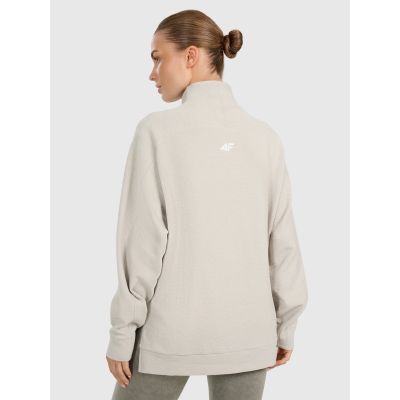 2. Women's 4F Yoga and Pilates Sweatshirt 4FWAW25TFSWF589-12S