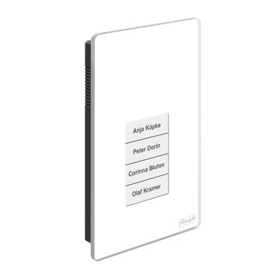 10. Auerswald TFS-Dialog 400 Access Control Terminal with Fingerprint Reader - White