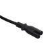 3. SAVIO CL-105 cable (2-Pin - Euro; 3m; black)