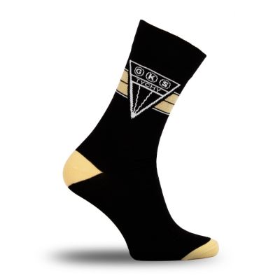 GKS Tychy Socks - Gold Black