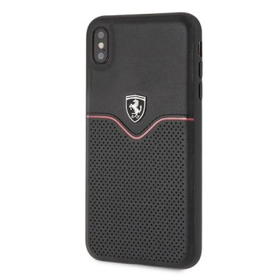 2. Ferrari Hardcase FEOVEHCI65BK iPhone Xs Max black/black Off Track Victory