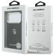 8. Karl Lagerfeld Point & Choupette Sketch MagSafe Case for iPhone 18 Pro / 17 Pro - Black