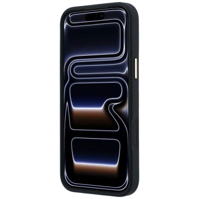 5. Guess Peony 4G Small Logo MagSafe Case for iPhone 17 Pro / 18 Pro - Black