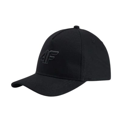 Children's baseball cap 4F U547 black 4FJWSS26ACABU547 21S