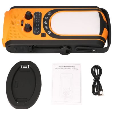11. Extralink Power Ranger EPS-6000 | Powerbank | 6000mAh, FM Radio, LED Light, Dynamo, Solar Panel