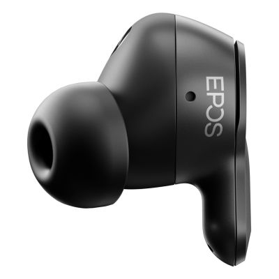 7. Epos Adapt E1 Wireless In-Ear Headphones, Scandinavian Black