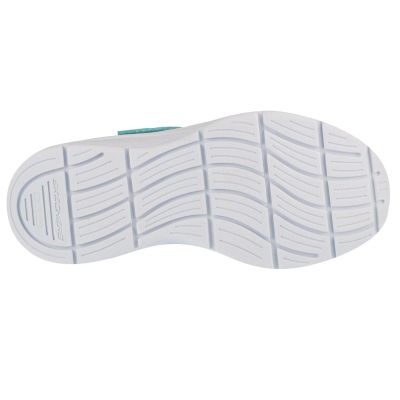 4. Skechers Microspec Plus - Swirl Sweet 303535L-AQPK Blue 35