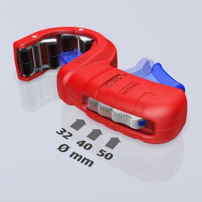 32. Knipex 90 23 01 BK hand pipe cutting tool Pipe cutter