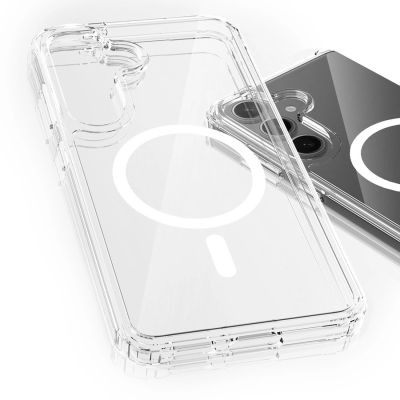 4. 3mk Armor MagCase for Samsung Galaxy S24 / S25 - Transparent