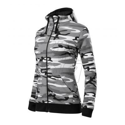 2. Malfini Camo Zipper Sweatshirt W MLI-C2032