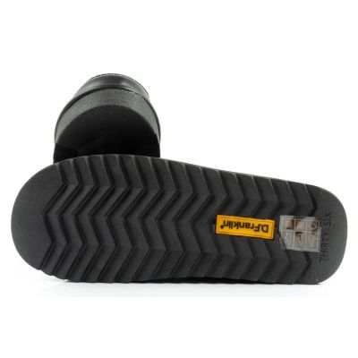 9. D.Franklin women's snow boots winter fashionable insulated ankle boots black