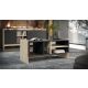 2. PORTO coffee table 100x50x46 oak/black