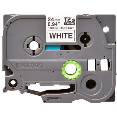 2. Brother TZE-S251 Labeling Tapes Black on White TZ