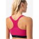 4. Women’s sports bra SUPER.NATURAL W Tundra 220 Semplice Bra, pink