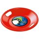 6. UFO RED PLASTIC SNOW SLED R.S.